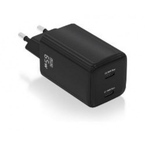 Cargador AISENS 2xUSB-C 65W Negro...