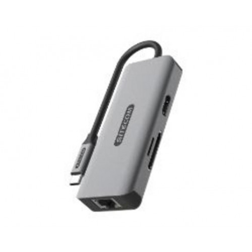 Docking Station Sitecom 6en1 USB-C a...