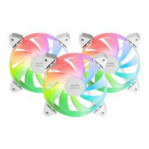 Ventilador Mars Gaming ARGB 12x12cm...