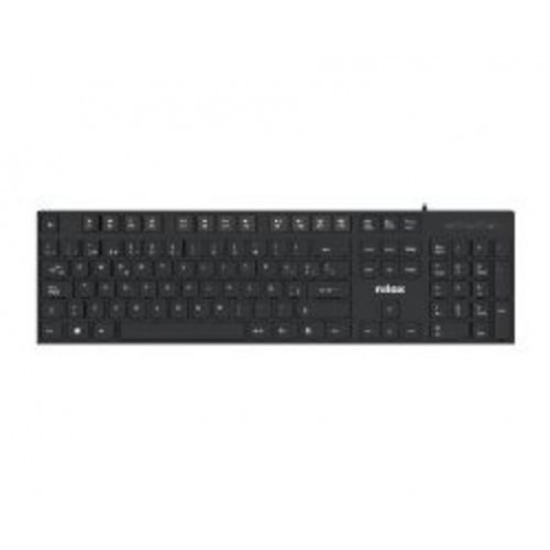 Teclado NILOX USB 1.5m Español Negro...