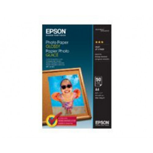 Papel Epson Photo Glossy A4 50 Hojas...