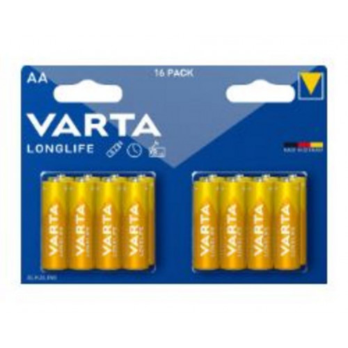 Pilas Varta Longlife AA Blister 16