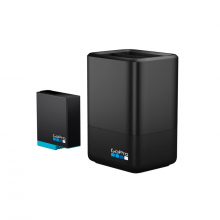 GoPro Cargador batería doble + batería (HERO8 Black/HERO7Black/HERO6 Black)