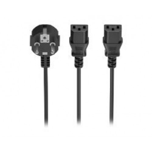 Cable CPU AISENS CEE7/M-2xC13/H 3m...