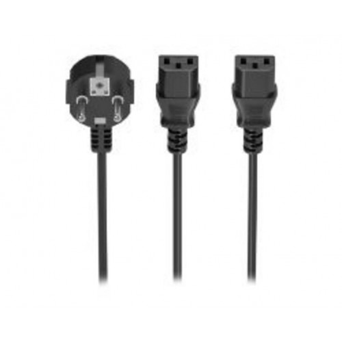 Cable CPU AISENS CEE7/M-2xC13/H 1.8m...