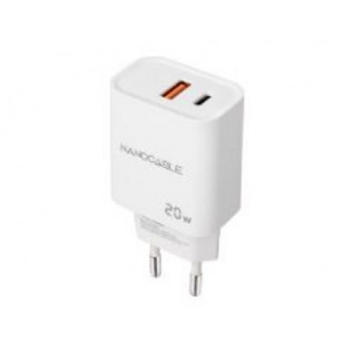 Cargador de Pared Nanocable USB-A/C...