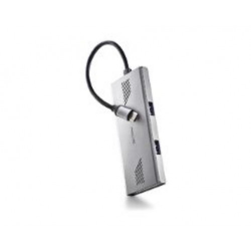 Hub NGS USB-C a 2xUSB-A/2xUSB-C Plata...