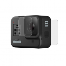 GoPro Protectores de Lente y pantalla de vidrio templado ( Hero8Black Max)
