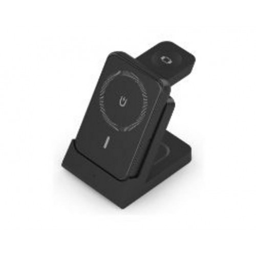 Cargador AISENS Qi Inalámbrico Negro...