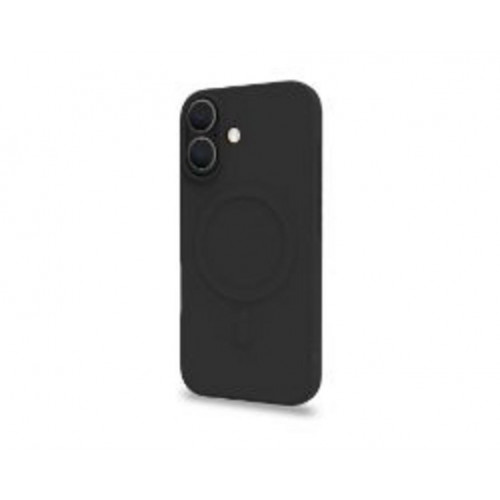 Funda CELLY CromoMag iPhone 16 Negra