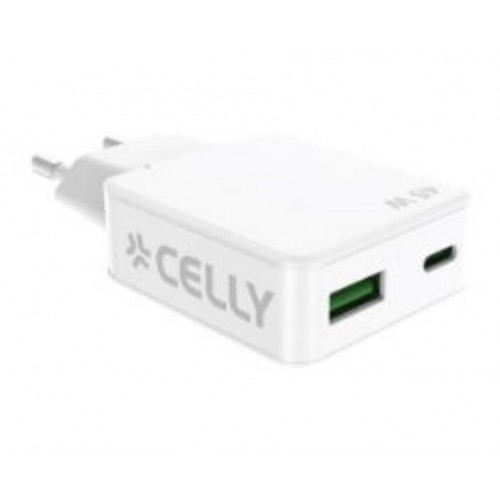 Cargador CELLY Slim GaN 45W 1USB-A...