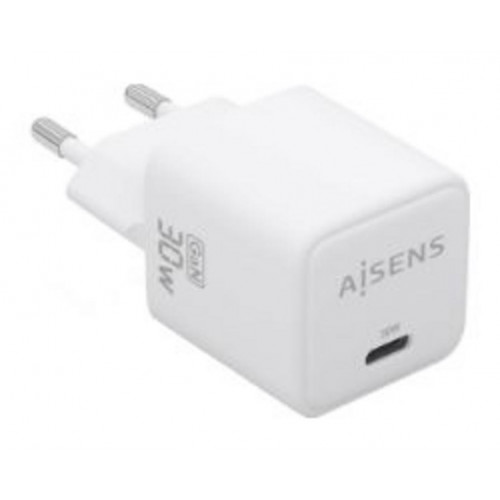 Cargador AISENS GaN 30W 1USB-C Blanco...