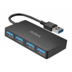 Nilox Hub 4 Puertos USB-A...