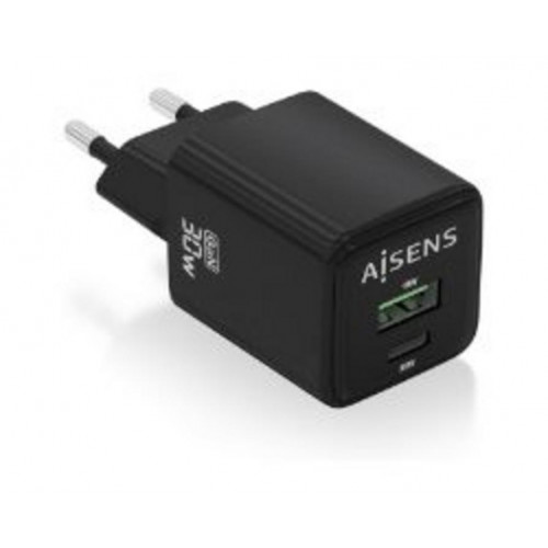 Cargador de Pared AISENS 30W Negro...