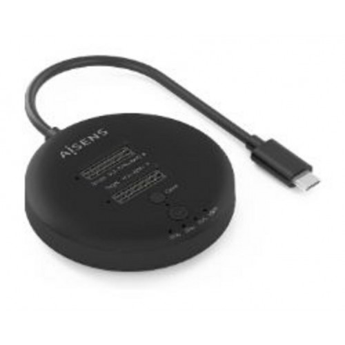 Docking AISENS USB-C 3.2 a 2xSSD M.2...