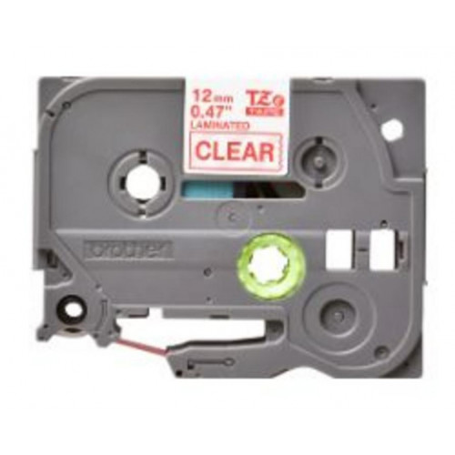 Cinta BROTHER 12mm 8m Rojo sobre...