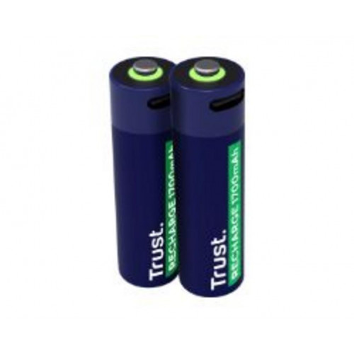 Pilas Trust Recargables AA 2 Unidades