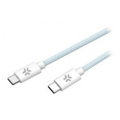Cable CELLY USB-C a USB-C Azul/Blanco