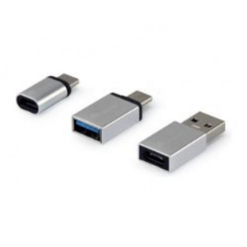 Adaptadores EQUIP USB-A USB-C mUSB...