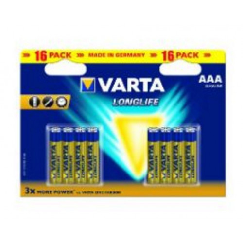 Pilas Varta Longlife AAA Blister 16...