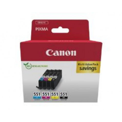 Tinta Canon CLI-551 Pack...