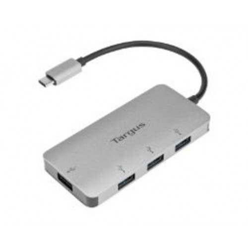 Hub TARGUS USB-C a 4x USB-A Plata...