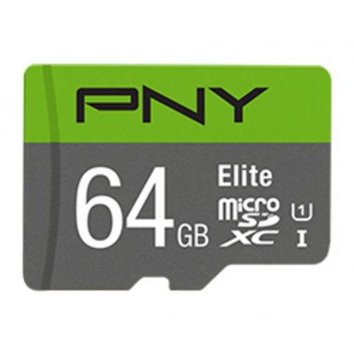 PNY Elite Micro SDXC 64GB Clase 10...
