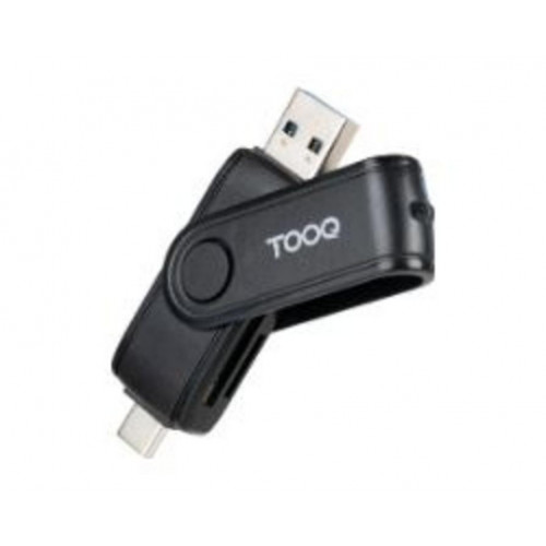 Lector de Tarjetas TooQ USB-A USB-C...