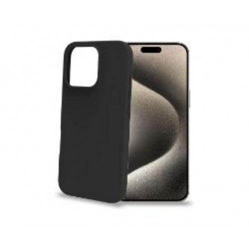 Funda CELLY Cromo iPhone 16 Pro Negra...