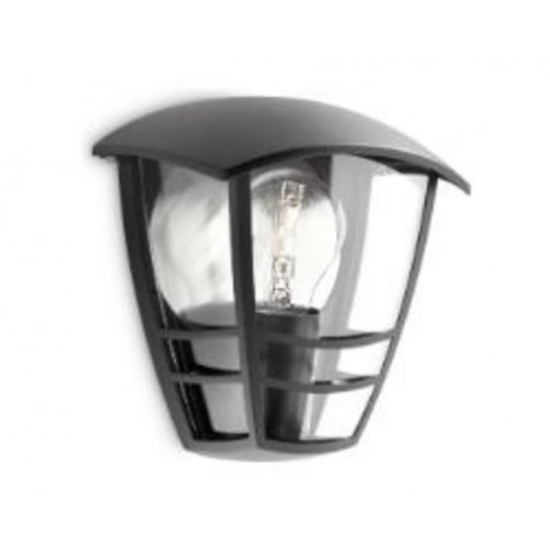 Aplique Mural Philips Creek 60W Negro...