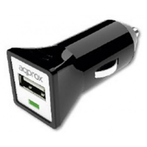 Cargador de Coche Approx USB 5V 1A...
