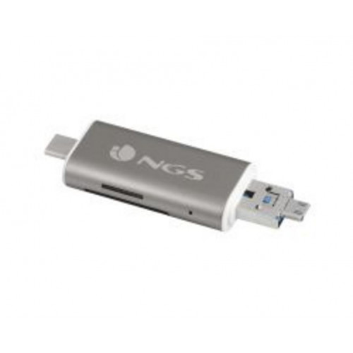 Hub NGS 5 en 1 1xUSB 2.0 1xmUSB...