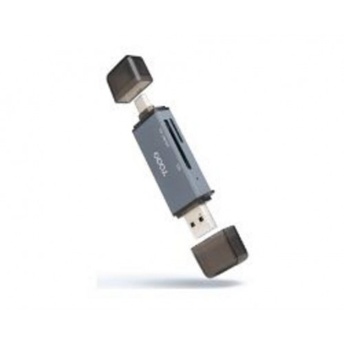 Lector de Tarjetas TooQ TF/SD USB-A...