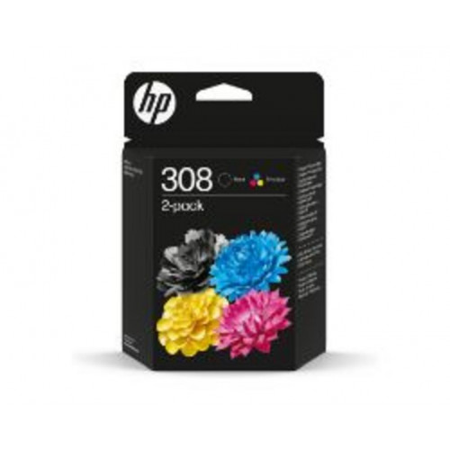 Tinta HP 308 Pack Negro/Tricolor...